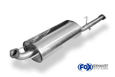 Double Cap Mittelschalldämpfer passend für: Toyota Hilux